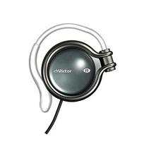JVC HP-AL102-B Open On-Ear Headphones Ear Hook Style Onyx Black Lightweight Audio
