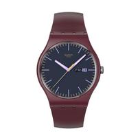 SWATCH Men 41mm Black Watch SO29R707 SO29R707 Black Dial black