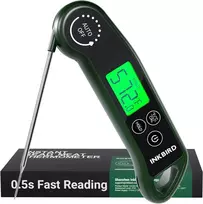 Inkbird skaitmeninis maisto termometras su K tipo zondų, LCD ekranu, IP65, RHT-11K