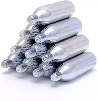NEMT CO2 kapsulės su sriegiu 16 g dviračio pompoms, plieno, 10 vnt.
