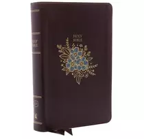 KNYGA Thomas Nelson KJV Holy Bible: Personal Size Giant Print with 43,000 Cross References, Deluxe Burgundy Leathersoft, Raudona Letter, Comfort Print: King James Version