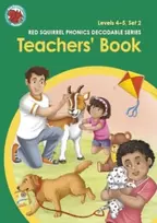 KNYGA Bookshop Raudona Squirrel Phonics Teachers' Book Level 4 Set 2 and Level 5 Sets 2a, 2b and 2c
