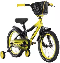 Dviratis Tabou Rocket 20 juodas-yellow
