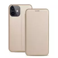 Dėklas Book Elegance Samsung A175 A17 4G/A176 A17 5G/A185 A18 4G/A186 A18 5G auksinis