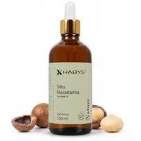 Masažo aliejus Habys Nature Silky Macadamia 100 ml