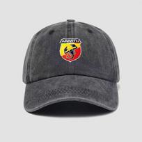 YIH4  Fashion Car Baseball Cap Visor Sun Hat Unisex Adjustable Sunscreen Hat For Abarth Punto 124 500 595 695 500X 500e Accessories