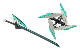 Kotobukiya Megami Device 07 Ninja Blade Kazakiri Shippu 170mm in scale plastic model M.S.G (Approx. length, 1/1 kit)