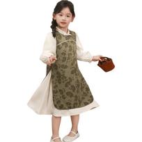 LUSON Chen Dazhu Girls' New Chinese Style Qipao Dress 150