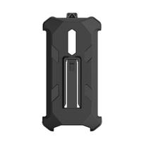 Ulefone Armor galinis klipas telefono dėklas RugKing 2/3/4 Pro, tvirtas karabinas, atsparus smūgiams ir kritimui, diržo klipas For Ulefone RugKing juoda