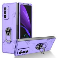 Dėklas telefonui Samsung Galaxy Z Fold2 5G Matinis UV Atsparus smūgiams telefono dėklas only case&for Samsung Galaxy Z Fold2&Opp Bag juoda