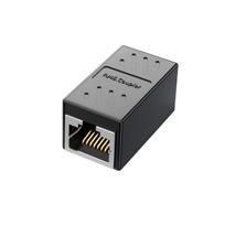 Patobulinta ekranuota RJ45 tinklo kabelio jungtis su tiesioginiu prailginimo moduliu RJ45 Coupler