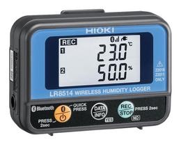 HIOKI LR8514 Wireless Temperature and Humidity Logger Made in Bluetooth Communication (Hioki Electric) - Compact, Small, Japan,