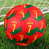 1pc CR7 Soccer Ball Size 5 Indoor Soccer Ball Fashion Colorful Backyard Game - Great For Sports Fans Gift HE29