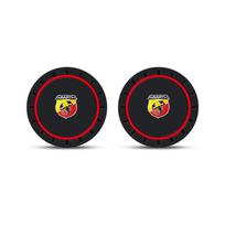 MGT5 2 vnt. PVC silikoniniai automobilio padėkliukai vandens puodeliui laikiklis neslystanti kilimėlis Fiat Abarth 595 Abarth 500 abarth 124 spider Automobilio priedai