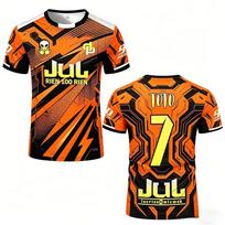 Men's Football Jersey Summer Outdoor Sports Gym Quick-drying Kids Boys Training Short Sleeve T-shirt S