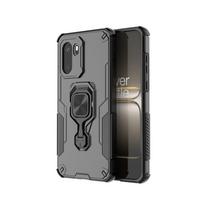 OnePlus 15R dėklas Telefonas stovas Apsauga OnePlus 15 R Dangtelis Atsparus smūgiams TPU PC Šarvai Magnetinis piršto žiedas OnePlus 15 R Dėklas OnePlus 15 juoda