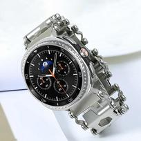 Multifunctional Metal Strap For Samsung Galaxy Watch Ultra 47mm Outdoor Sport Durable Band Galaxy Watch 8 40mm 44mm/Classic 46mm Galaxy Watch 8 40mm sidabras