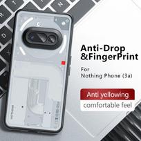 For Nothing Phone 3a Case Nothing Phone 3a Cover Funda Hard Clear PC TPU Edge Shockproof Shell Back Coque Nothing Phone 3a For Nothing Phone 3a juoda