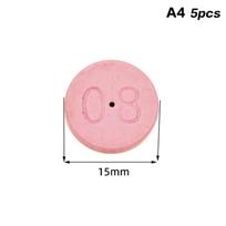 5 Pcs Pottery Spray Nozzle 18/15MM Agriculture Atomizing Spray Nozzle Atomization Nozzle High Pressure Pump Compatibility