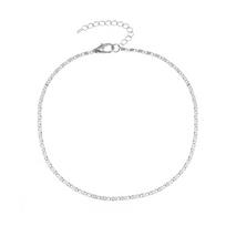 Zinc Zinc Alloy Sexy Chain Anklet Gold/Silver  Charm   Girl