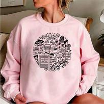 Gilmore Girl Sweatshirt Vintage Stars Hollow Hoodie Rory Lorelai Gilmore Sweater Luke's Diner Crewneck Sweatshirts Gift for Fans Unisex Hoodie L gray