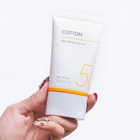 MISSHA All Around Safe Block Cotton Sun 50ml (SPF50+) 1 PCS white