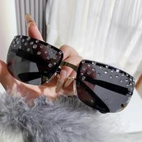 Steampunk Sunglasses Women  Cycling Sports Punk Goggle Luxury Designer Sun Glasses Woman Shades Diamond Eyewear
