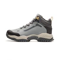 Li Ning Dominant Tiger Slip Resistant Height Increasing Thermal Rebound Mid top Casual Shoes Men's Gray AGLU091-3 39.5 gray