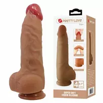 PRETTY LOVE Pretty Love Najm Anatomical Model with Suction Cup 23.2 cm Beige
