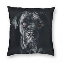Cane Corso Italian Mastiff Square Pillowcase Polyester Linen Velvet Pattern Zip Decor Sofa Cushion Cover 30x30cm 12x12in