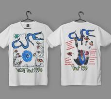 Vintage 1992 The Cure Wish Tour T-shirt Cotton Size S5XL For Fans S