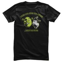 Officially Licensed Shrek Make Waffles Mens T-Shirt S