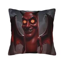 Tung Tung Tung Sahur Pillow Case Comfy Pillow Cover Fashion Pillowcases For Wedding Party Home Decor Peach skin 18*18(CM)-1Pcs
