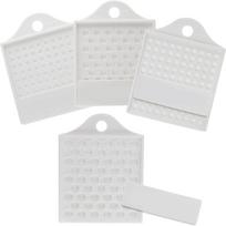 4 Pcs Bead Counting Tool Tray 3mm 4mm 6mm 8mm Holder Jewelry Making Reusable Bead Tray Portable Bead Board for Jewelry Making balta