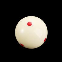 Standard Pool Billiard Accessories 57.2mm 6 Dots 2 1/4  Red Cue Ball Billiard Ball Billiard Cue Ball Training Cue Ball raudona