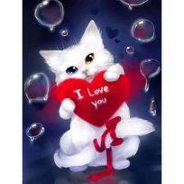 Dimond Painting Animal Diamond Art Full Drill Embroidery Kit Diamond Paiting Full Drill 15*20cm