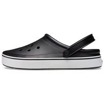 Crocs Off Court Clog EVA Plokščiapadžiai Klumpės Sandalai Paplūdimiui, Unisex, Juodi 36-37