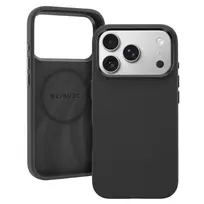 Liavec Silky phone case with MagSafe support for iPhone 17 Pro Max, black