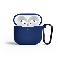 Etteri silicone case for AirPods 4, dark blue
