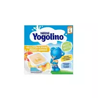 Nestle Nestlé Yogolino Peach and Banana 6m 4x 100g
