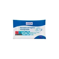 HARTMANN Lindor Impregnated Hygiene Mittens 8 Units