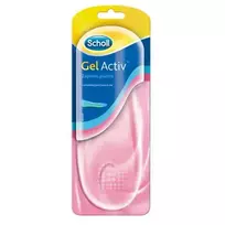 Scholl  GelActiv Insoles For Flat Shoes Size 35-40.5