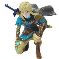 12cm Legend Of Zelda Anime Link Ašarų Karalystė Pritūpęs Paveikslėlis Žaidimo PVC Rankiniai Modeliai Lėlės Papuošalai Dovanos