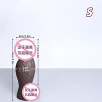 Super didelė skysto silikono didelio tikslumo vyriška ir moteriška bokso įranga pink