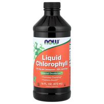 Now Foods Liquid Chlorophyll, Mint Flavor, 473ml (16 fl oz) 473ml - 1 ea