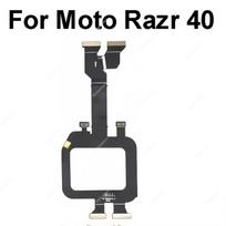Rotating Shaft Flex Cable For Motorola MOTO Razr 40 50 Ultra Hinge Rotating Flex Cable Connection Stable Replacement Repair Razr 50 Ultra black
