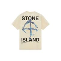 Stone Island Marble Three T-Shirt Lemon Men Tops Yellow 74152NS85-V0031 XXL