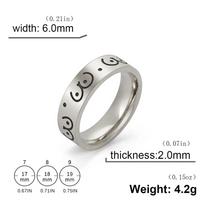 EUEAVAN Trendy Sexy Boobs Rings for Women Stainless Steel Breast Band Finger Ring Feminist Pride Cancer Patient Jewelry Gifts 8