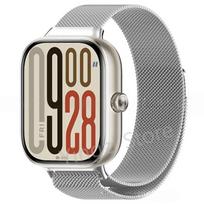 Stainless Steel Strap for Redmi Watch6 5 4 SmartWatch Milanese Magnetic Bracelet for Xiaomi Mi Band 10 Pro 9Pro 8Pro Wristband Mi Band 9Pro-8Pro sidabras
