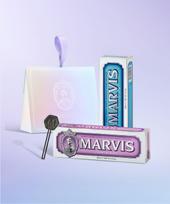 Marvis Toothpaste 2-Type Portable Squeezer Set white
